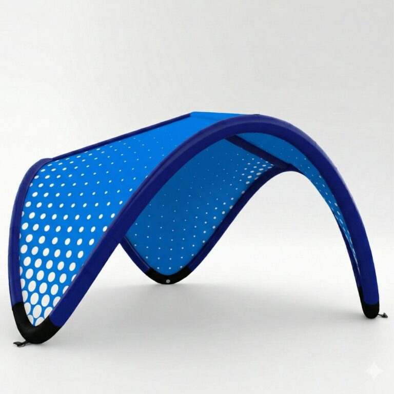 Signum Wave luftdichtes Werbezelt – ein Designer-Eventpavillon ohne ständiges Aufblasen (gasdicht)