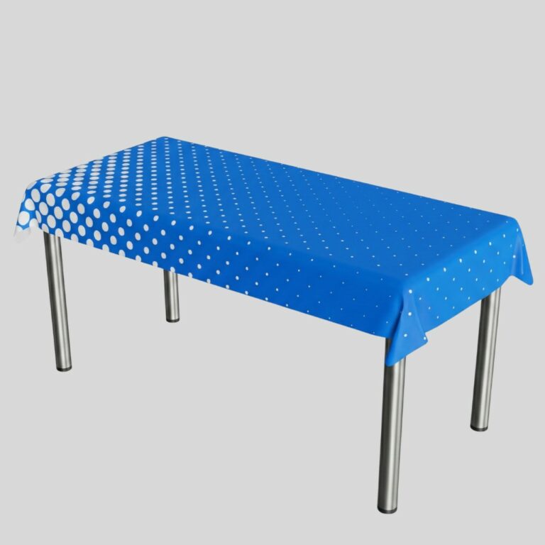 Rechteckige Tischdecke – eine maßgefertigte bedruckte Decke für rechteckige Ausstellungstische