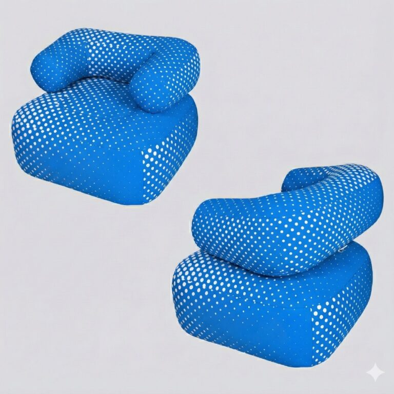 Ivo luftdichter Werbestuhl – Ivo kompakter aufblasbarer Stuhl (luftdichte Konstruktion für Veranstaltungen)